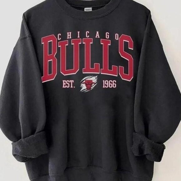 Other - Vintage Chicago Bulls Basketball Sweatshirt